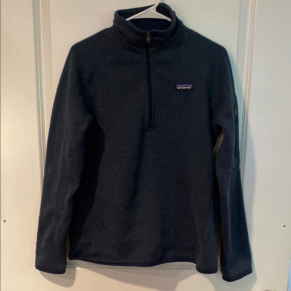 Patagonia navy Fleece Pullover